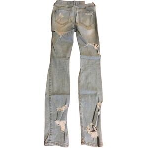 Hollister Jeans Women's Size 1R LBlue Denim High-Rise Super Skinny Stretch #13B1